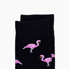 Load image into Gallery viewer, Rush & Rove Crew Socks | Flamingo