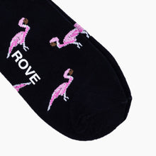 Load image into Gallery viewer, Rush &amp; Rove Crew Socks | Flamingo
